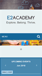 Mobile Screenshot of e2academy.com